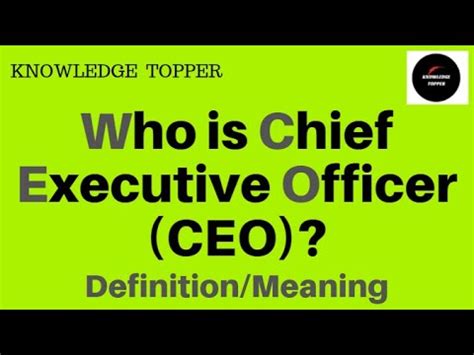 ceo of wikipedia|define ceo and president.